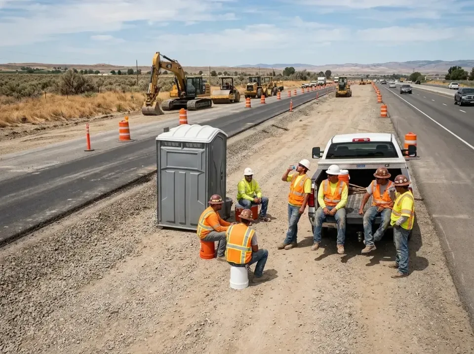 highway-road-construction-crew-007 — frequently asked questions, Porta Potty and Restroom Rentals in Lighthouse Point, FL